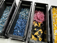 Würth mix kavel met o.a. ringtong/kabelschoenen in 11 stapelbare bakken - afbeelding 8 van  11