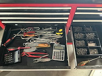 Wurth mobiele gereedschapskast met inhoud - afbeelding 2 van  2