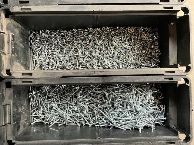 Würth palletdeal 104,5kg diverse bevestigingsmaterialen in stapelbare bakken - afbeelding 19 van  20