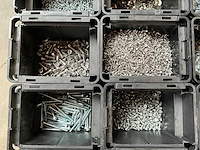 Würth palletdeal 113,5kg diverse bevestigingsmaterialen in stapelbare bakken - afbeelding 2 van  18