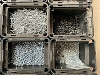 Würth palletdeal 113,5kg diverse bevestigingsmaterialen in stapelbare bakken - afbeelding 5 van  18