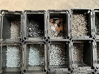 Würth palletdeal 113,5kg diverse bevestigingsmaterialen in stapelbare bakken - afbeelding 12 van  18