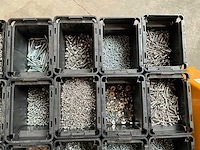 Würth palletdeal 113,5kg diverse bevestigingsmaterialen in stapelbare bakken - afbeelding 13 van  18