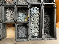 Würth palletdeal 113kg diverse bevestigingsmaterialen in stapelbare bakken - afbeelding 8 van  14