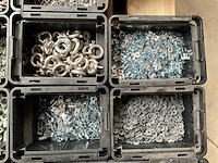 Würth palletdeal 113kg diverse bevestigingsmaterialen in stapelbare bakken - afbeelding 13 van  14