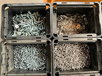 Würth palletdeal 117kg diverse bevestigingsmaterialen in stapelbare bakken - afbeelding 12 van  19