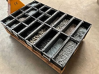Würth palletdeal 117kg diverse bevestigingsmaterialen in stapelbare bakken - afbeelding 13 van  19