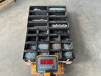 Würth palletdeal 117kg diverse bevestigingsmaterialen in stapelbare bakken