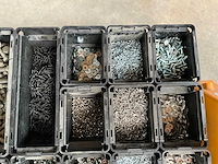 Würth palletdeal 117kg diverse bevestigingsmaterialen in stapelbare bakken - afbeelding 4 van  7