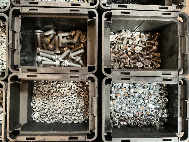 Würth palletdeal 158lg diverse bevestigingsmaterialen in stapelbare bakken - afbeelding 4 van  20