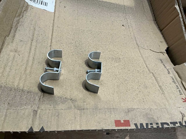 Würth partij metalen dubbele beugels - afbeelding 2 van  3