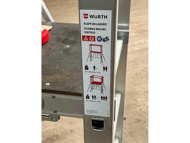Würth pro rolsteiger - afbeelding 2 van  6