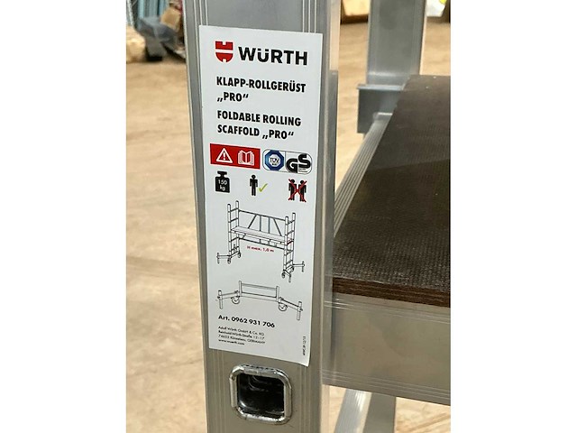 Würth pro rolsteiger - afbeelding 3 van  6