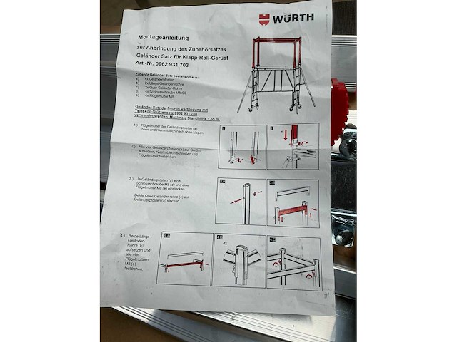 Würth pro rolsteiger - afbeelding 5 van  6