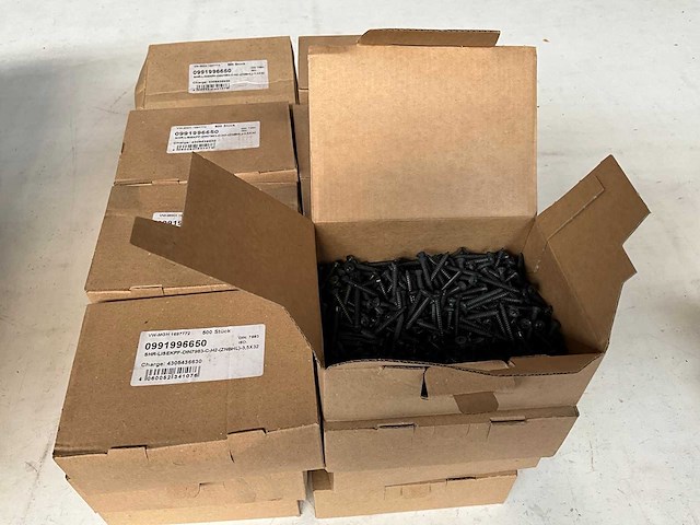 Würth schroef 3,5 x 32 verpakking 500 stuks (25x) - afbeelding 1 van  4