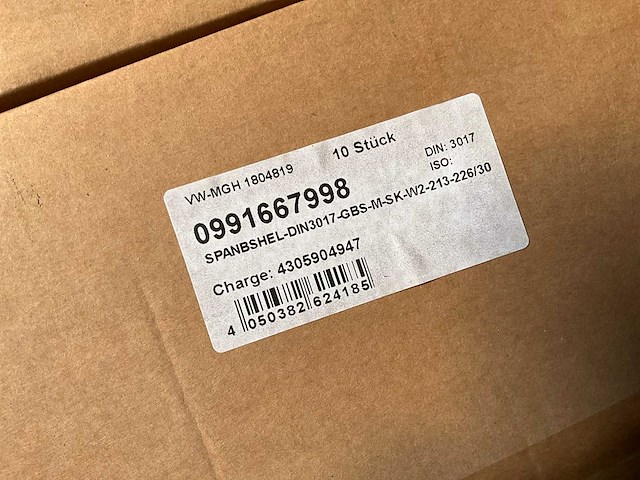 Würth slangklem norma 213-226 w2 (160x) - afbeelding 1 van  1