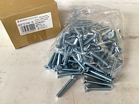 Würth verzinkte platkopverzonken schroef m8x50 (1000x)