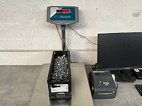 Würth zeskant moer met flens m10 in stapelbare bak - afbeelding 2 van  5