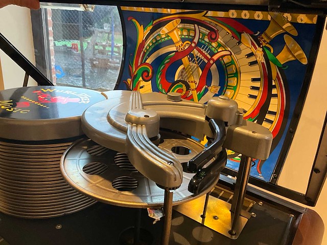 Wurtlitzer 1400 jukebox - volledig origineel - zeldzaam topstuk - afbeelding 6 van  17