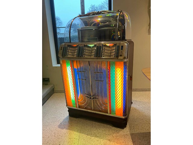 Wurtlitzer 1400 jukebox - volledig origineel - zeldzaam topstuk - afbeelding 11 van  17