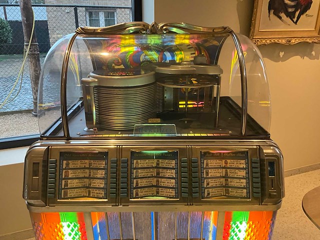 Wurtlitzer 1400 jukebox - volledig origineel - zeldzaam topstuk - afbeelding 12 van  17