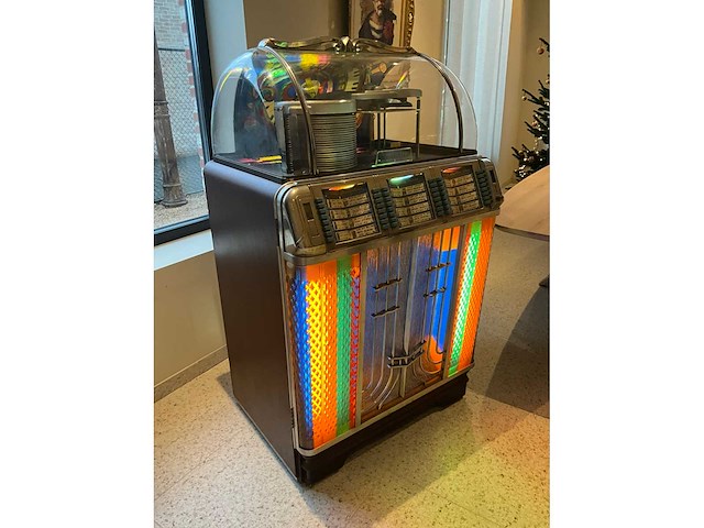 Wurtlitzer 1400 jukebox - volledig origineel - zeldzaam topstuk - afbeelding 13 van  17