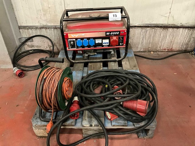 Wurzburg w-8500 stroomgenerator - afbeelding 2 van  7