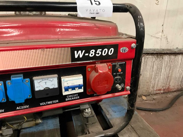 Wurzburg w-8500 stroomgenerator - afbeelding 3 van  7