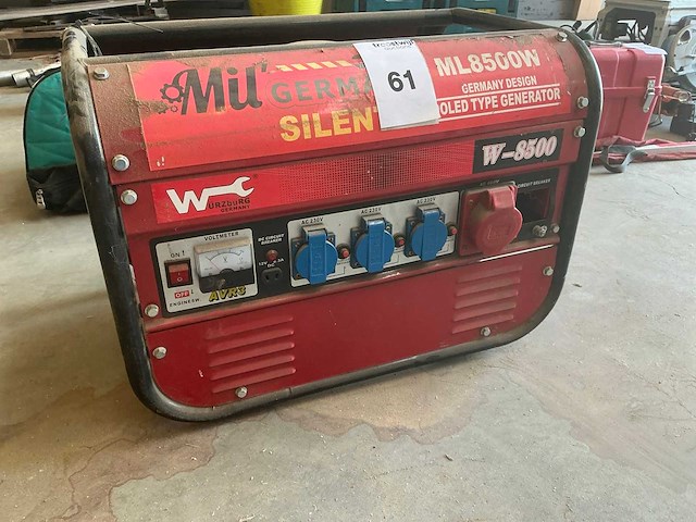 Wurzburg w-8500 stroomgenerator - afbeelding 1 van  4