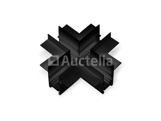 X connector voor inbouw magnetische rails 20 mm - horizontaal (x4) - afbeelding 4 van  4
