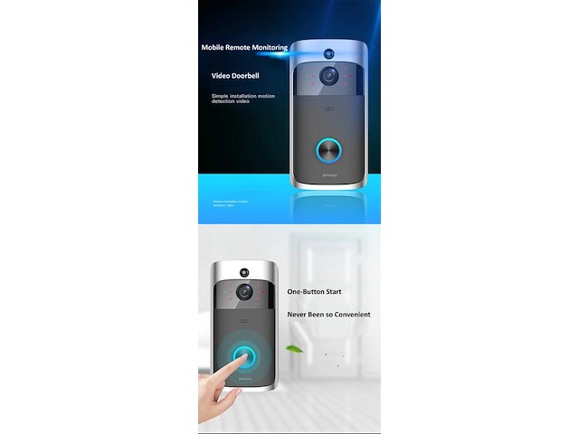 X smart home wireless video doorbell - afbeelding 3 van  4