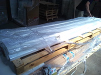 (x15) pvc plank/wit raam binnen/buitenbreedte 200 mm - ep9mm - lang 2,50m - afbeelding 3 van  3