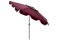 (x2) designerparasol met krukas, kantelfunctie en ventilatie, uv50+ bescherming, ø 3 m - afbeelding 2 van  6