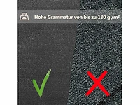 (x2) hdpe shade netto 180 g/m² - 1 x 20 m - afbeelding 2 van  5