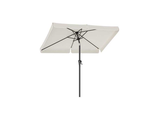 (x2) rechthoekige parasol 200 x 150 cm - afbeelding 1 van  5