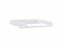 (x2) schoonmaaktafel voor ladekast, accessoires voor commode, mdf, wit - afbeelding 2 van  5