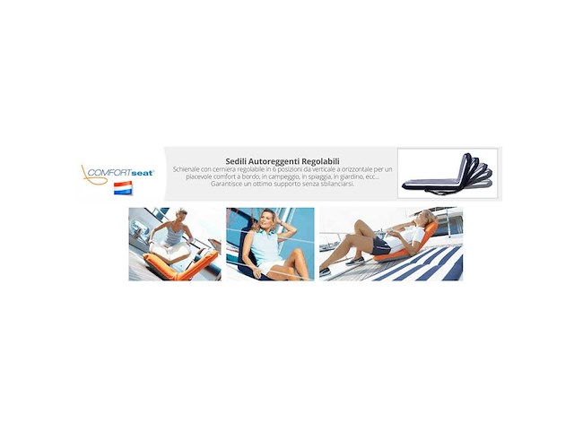 (x2) standaard classic comfort seat - zand - afbeelding 1 van  2