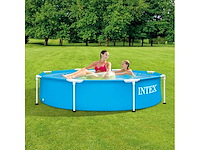 (x3) ronde buisvormige metalen poel ø2,44x0,51m intex - afbeelding 4 van  6