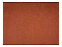 (x4) fluwelen en zwarte metalen barkrukjes - verstelbare hoogte - terracotta - afbeelding 9 van  10