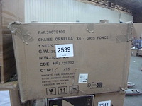 (x6) living chair - donkergrijs stof - afbeelding 2 van  10