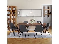 (x6) living chair - donkergrijs stof - afbeelding 3 van  10