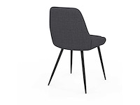 (x6) living chair - donkergrijs stof - afbeelding 7 van  10