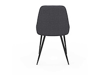 (x6) living chair - donkergrijs stof - afbeelding 8 van  10