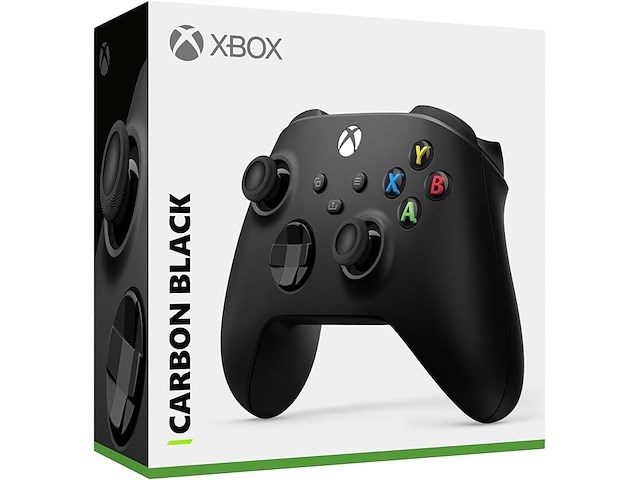 Xbox draadloze controller carbon black - afbeelding 3 van  4