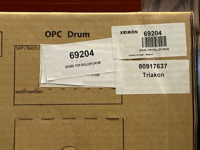 Xeikon assy drum 500 mm nf2 opc-drum (2x) - afbeelding 5 van  5