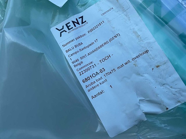 Xenz aruba inbouw duobad - afbeelding 2 van  4