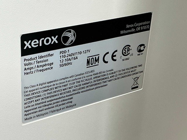 Xerox copier - afbeelding 9 van  9
