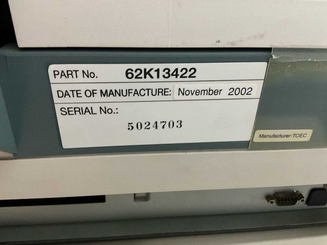 Xerox document centre 545 multifunctionele printer - afbeelding 6 van  6