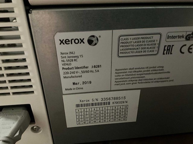 Xerox versalink c405 printer - afbeelding 6 van  6
