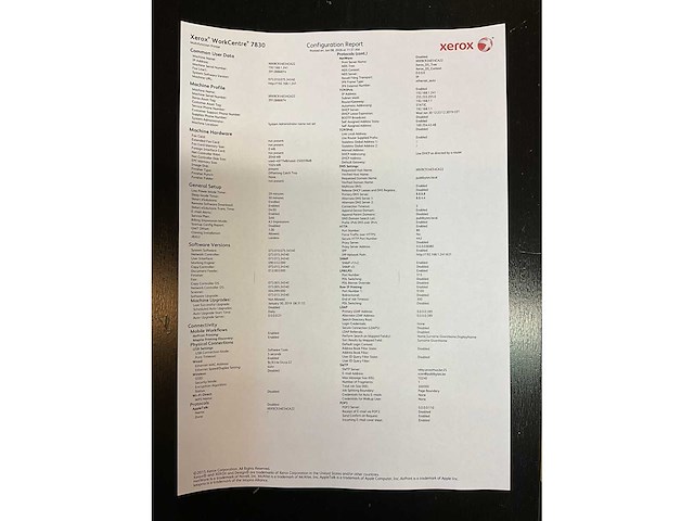 Xerox workcentre 7830 copier - afbeelding 2 van  12